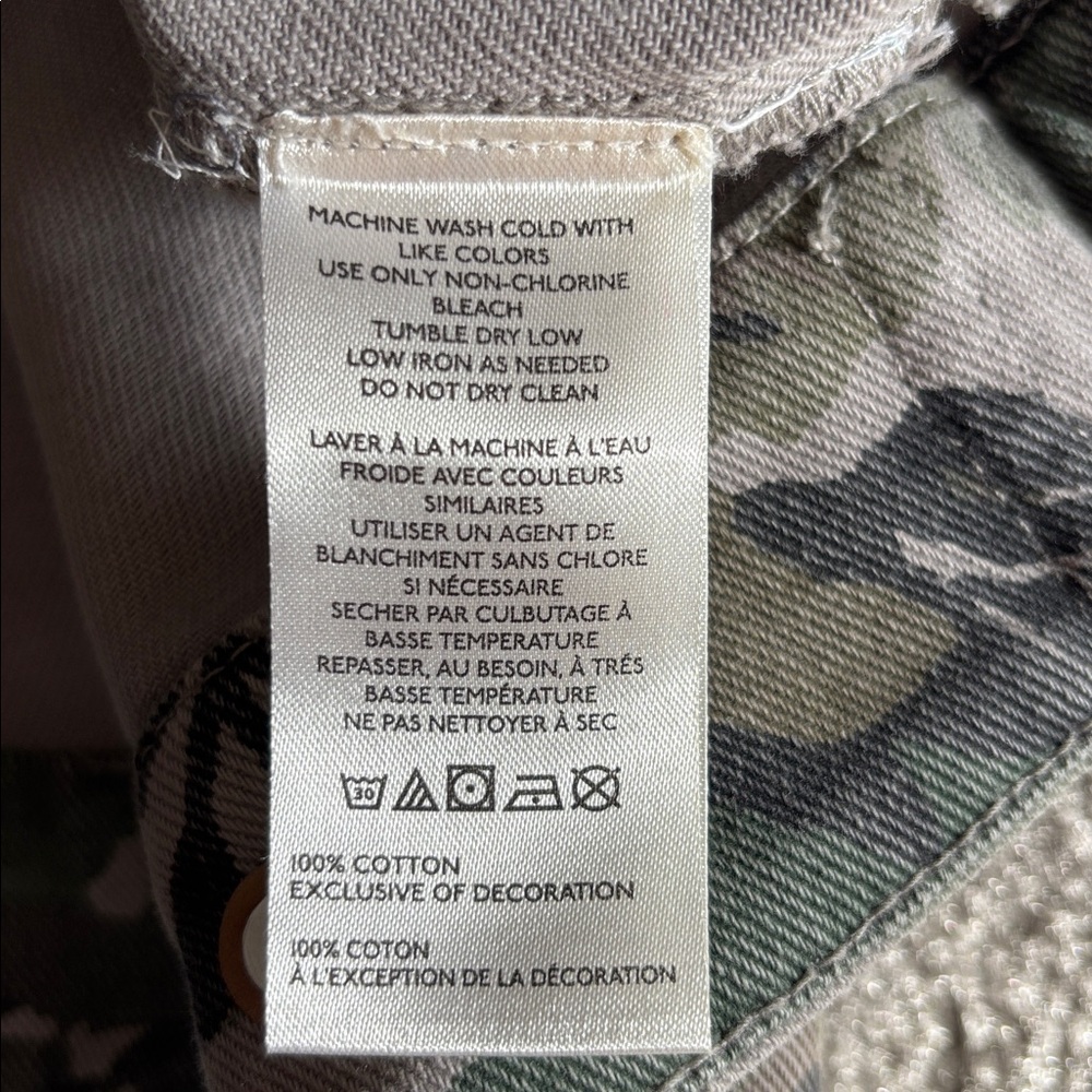 Pilcro Embroidered Utility Jacket Anthropologie - Picture 12 of 15